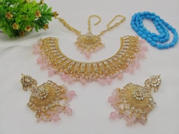 Bridal Necklace with Mattha Patti 1