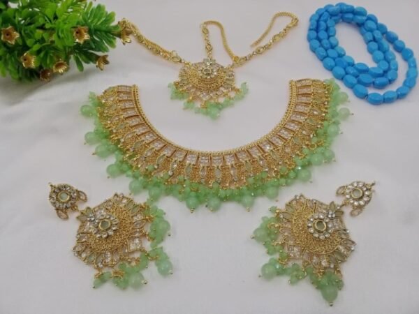 Bridal Necklace with Mattha Patti 1