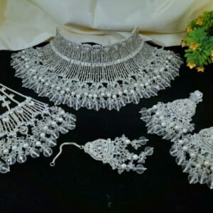 Zircon Heavy Bridal Coller Set